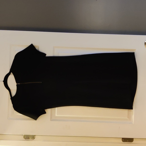 Banana republic Black knit crepe dress - Picture 4 of 4